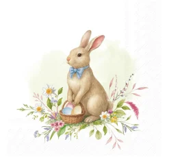 IHR Serviettentechnik|Ostern>Serviette "Easter Hopper"