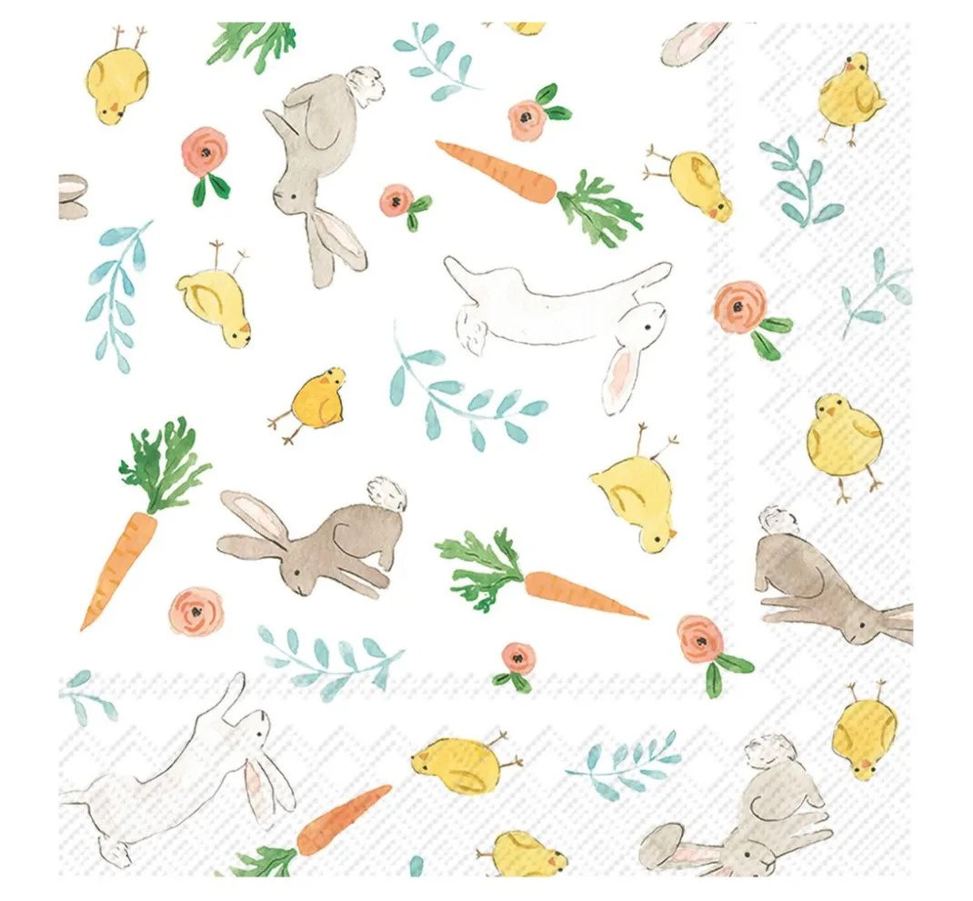 IHR Ostern|Serviettentechnik>Serviette "Easter Time"