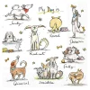 IHR Alltäglich|Serviettentechnik>Serviette "Emotion Dogs"