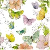HOME FASHION Frühling|Serviettentechnik>Serviette "Enchanted Butterflies"
