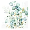 IHR Anlässe|Frühling>Serviette "Eucalyptus"