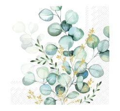 IHR Anlässe|Frühling>Serviette "Eucalyptus"