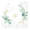IHR Anlässe|Serviettentechnik>Serviette "Eucalyptus Wedding"
