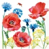 Ambiente Sommer|Serviettentechnik>Serviette "Feldblumen"