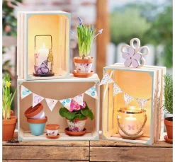 Ambiente Frühling|Serviettentechnik>Serviette "Flatternde Schmetterlinge"