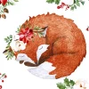 Paper+Design Herbst|Serviettentechnik>Serviette "Floral Fox"