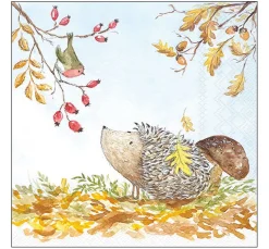 Ambiente Herbst|Serviettentechnik>Serviette "Forest friends"