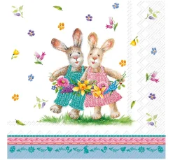 IHR Ostern|Frühling>Serviette "Frühlingstanz"