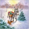 Ambiente Weihnachten|Serviettentechnik>Serviette "Gifts Delivery"