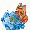 IHR Sommer|Serviettentechnik>Serviette "Graceful Butterfly"