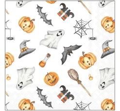 Ambiente Herbst|Serviettentechnik>Serviette "Happy Halloween"