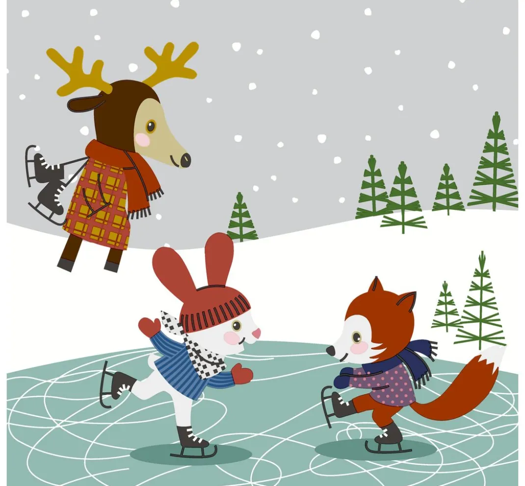 Paper+Design Winter|Serviettentechnik>Serviette "Happy Wintertime"