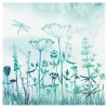 HOME FASHION Sommer|Serviettentechnik>Serviette "Libelle" Aquarell
