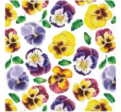 Ambiente Frühling|Serviettentechnik>Serviette "Lots of Pansies"