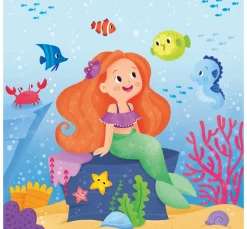 Ambiente Maritim|Alltäglich>Serviette "Lovely Mermaid"