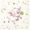 IHR Anlässe|Alltäglich>Serviette "Lucky Pig"
