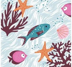 Paper+Design Maritim|Sommer>Serviette "Ocean Safari"