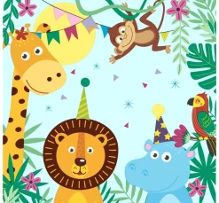 Paper+Design Anlässe|Alltäglich>Serviette "Party Tiere"