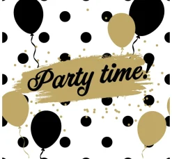 Paper+Design Anlässe|Serviettentechnik>Serviette "Party Time"