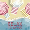 Paper+Design Maritim|Serviettentechnik>Serviette "Relax It's Summer"