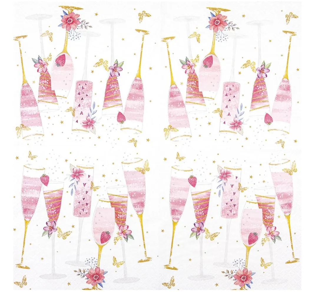 HOME FASHION Anlässe|Serviettentechnik>Serviette "Salute"