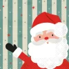 Stewo Weihnachten|Serviettentechnik>Serviette "Santa Rudolf"