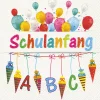 Paper+Design Sommer|Serviettentechnik>Serviette "Schulanfang"