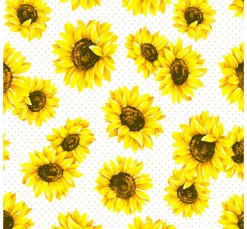 Paper+Design Sommer|Herbst>Serviette "Sonnenblumenblüten"