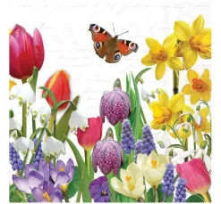 Ambiente Frühling|Serviettentechnik>Serviette "Spring Feeling"