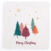 HOME FASHION Weihnachten|Serviettentechnik>Serviette "Sweet Xmas Trees"