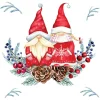 Paper+Design Weihnachten|Serviettentechnik>Serviette "Tomte Couple"