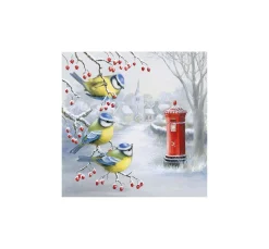 Ambiente Winter|Serviettentechnik>Serviette "Waiting for Letter"