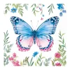 IHR Sommer|Frühling>Serviette "Watercolor Butterfly"