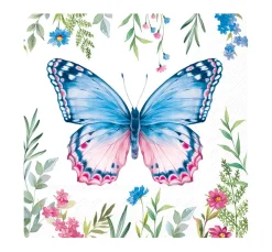 IHR Sommer|Frühling>Serviette "Watercolor Butterfly"