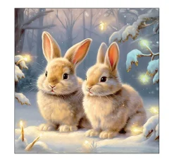 Ambiente Winter|Serviettentechnik>Serviette "Welcome Winter"