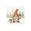 IHR Winter|Weihnachten>Serviette "Wichtel Fiete"
