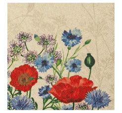 HOME FASHION Sommer|Frühling>Serviette "Wild Poppies"