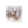 Ambiente Winter|Serviettentechnik>Serviette "Wildtiere im Winter"