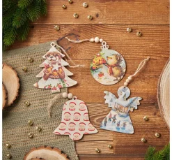 Ambiente Winter|Serviettentechnik>Serviette "Winter In Backyard"