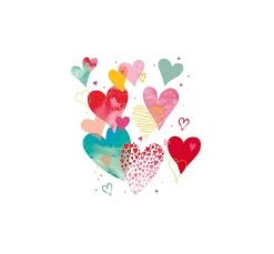 Ambiente Alltäglich|Frühling>Serviette "With Love"