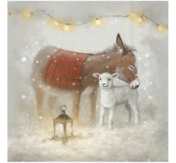 IHR Winter|Serviettentechnik>Serviette"Nino and Molly"