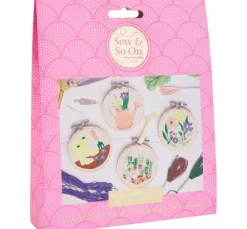FINDit Stickset|Sticken>Sew and So On, Embroidery Hoop Decorations