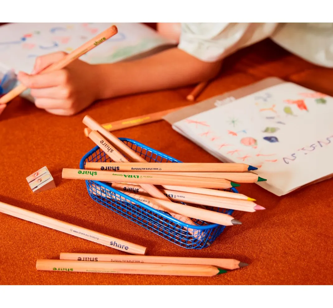 Kinder share Stifte & Marker|Stifte>Buntstift Jumbo, 5er-Set