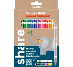 share Stifte>Fasermaler Basic 2 in 1