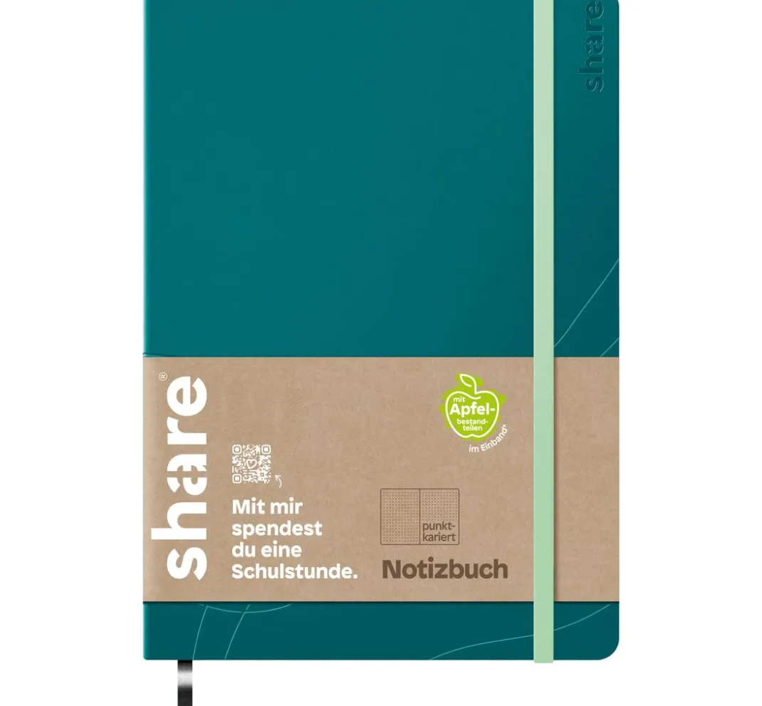 share Kalender & Bullet Journal|Mappen & Alben>Notizbuch A5, punktkariert