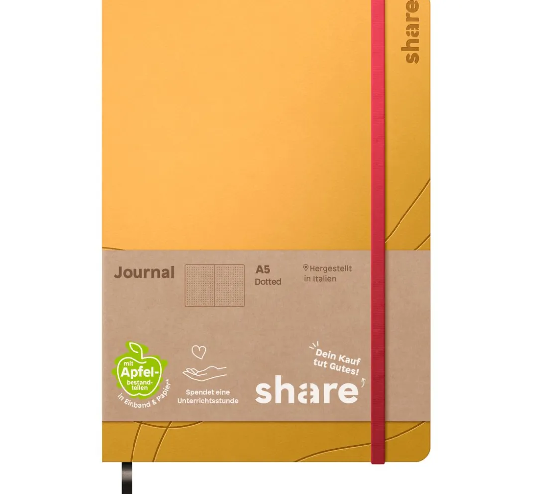 share Kalender & Bullet Journal|Mappen & Alben>Notizbuch A5, punktkariert