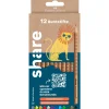 Kinder share Stifte & Marker|Stifte>wasserverdünnbare Buntstifte Basic