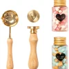 folia Siegelstempel &-Wachs>Siegelwachs-Set "Pastel Love"