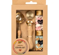 folia Siegelstempel &-Wachs>Siegelwachs-Set "Pastel Love"