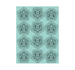 URSUS Papier-Bastelsets|Bastelsets>Silhouetten-Kugeln "Schmetterlinge"